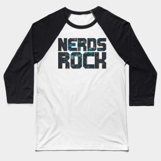 Nerds rock rocky bold statement Baseball T-Shirt